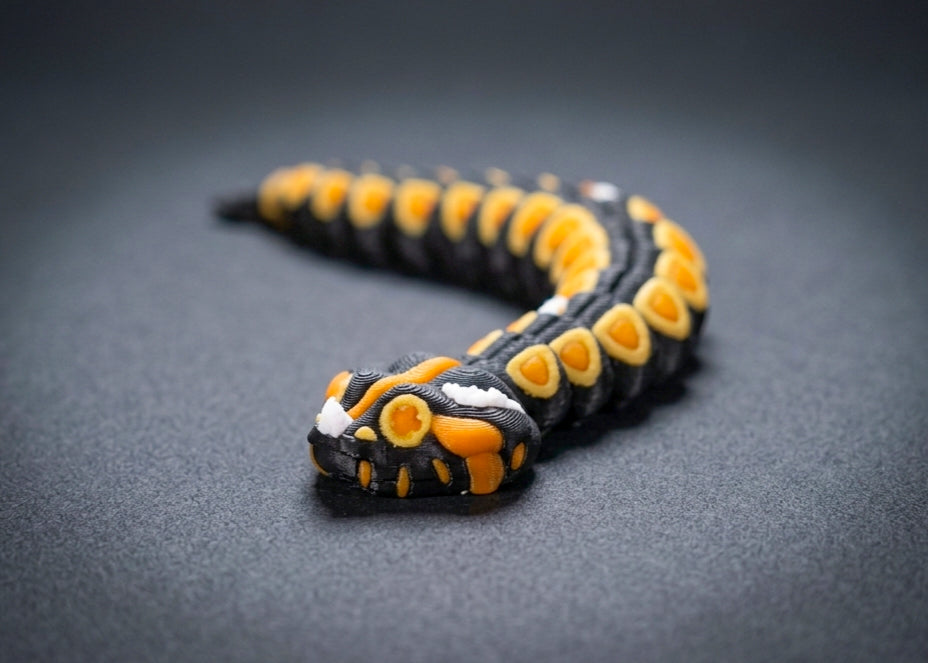 Stuffed Gaboon Viper