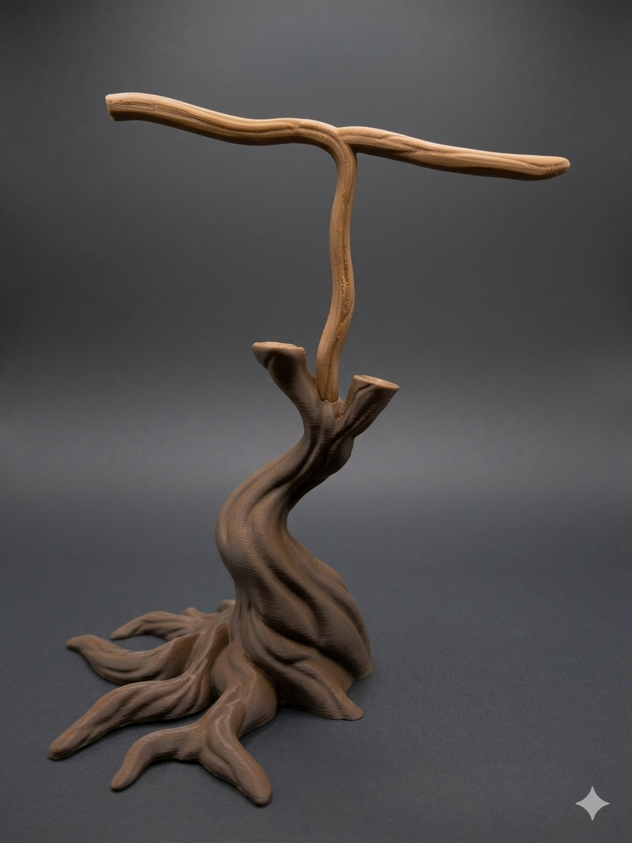 Green Tree Python w/display stand