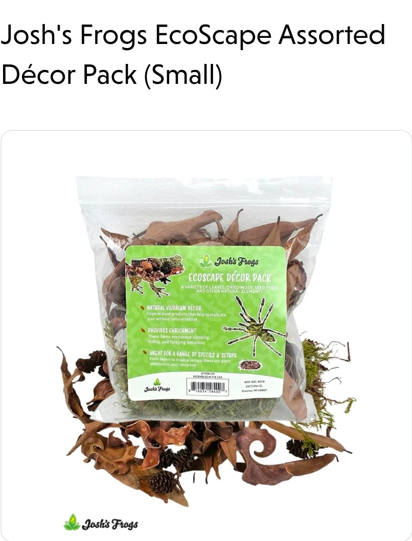EcoScape Assorted Decor Pack (small)