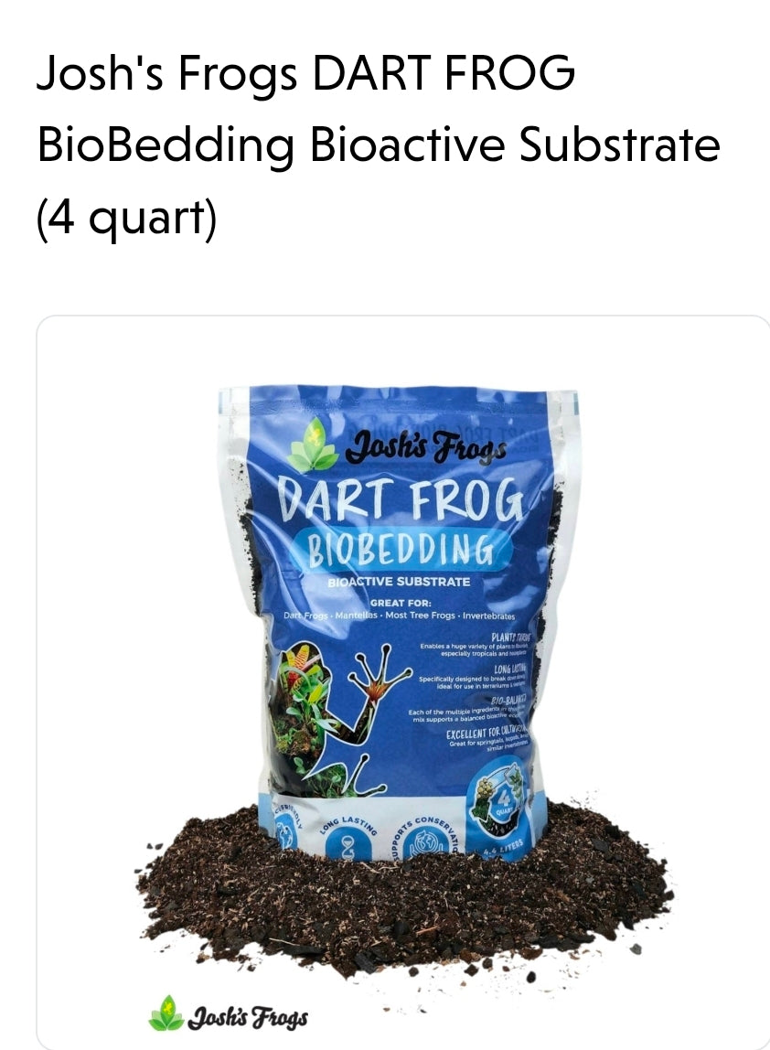 Dart Frog BioBedding Bioactive Substrate