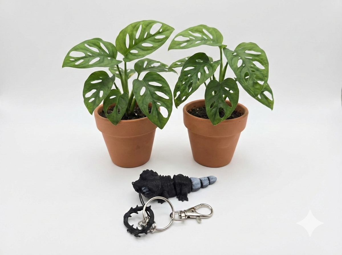 "Obsidian Phantom" (keychain, 6", and 10")