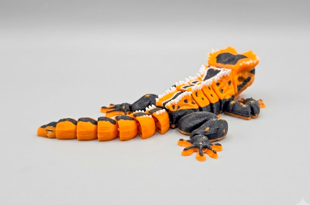 Halloween Harlequin Crested Gecko
