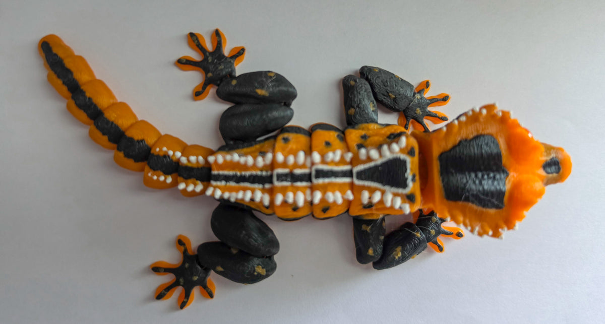 Halloween Harlequin Crested Gecko