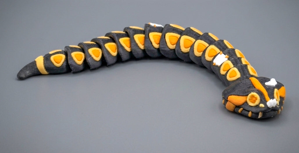 Stuffed Gaboon Viper