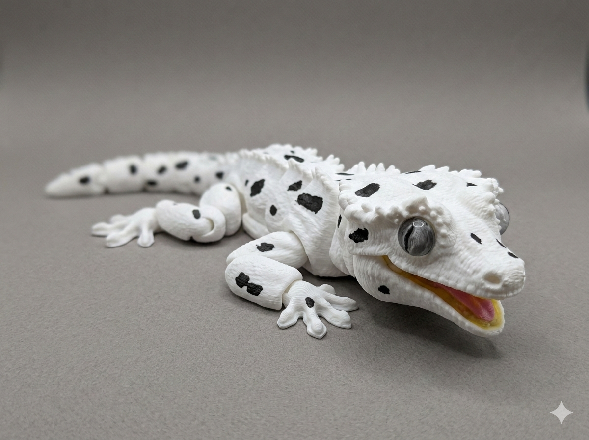 Crested Gecko / "Inkwell Shadecrest"