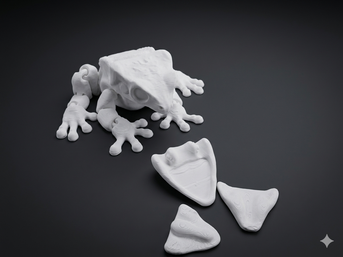 Waxy Monkey Tree Frog | Paint Your Own Series