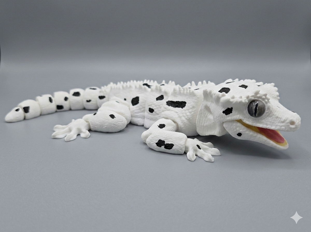 Crested Gecko / "Inkwell Shadecrest"