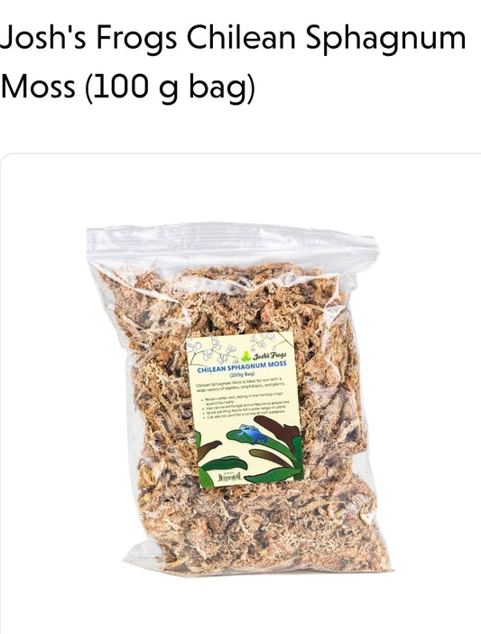 Chilean Sphagnum Moss (100g)